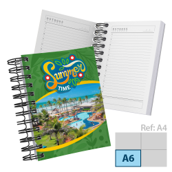 Agenda Permanente A6 2024 Capa Maleável 328 Páginas 10,6x14,9cm