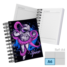 Agenda Permanente A6 2024 Capa Maleável 328 Páginas 10,6x14,9cm