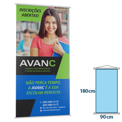 Banner 280g 90x180cm